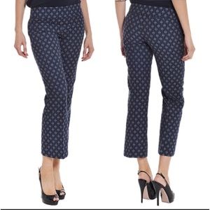 Tory Burch Oliana Navy Pant Size 4